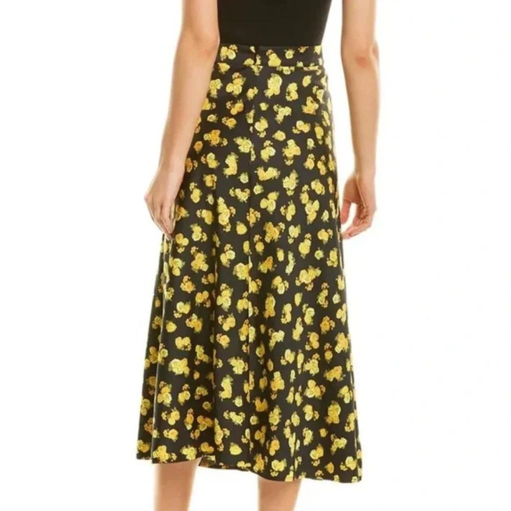 For Love and Lemons Lillian Maxi Skirt - Marigold - Picture 2 of 8